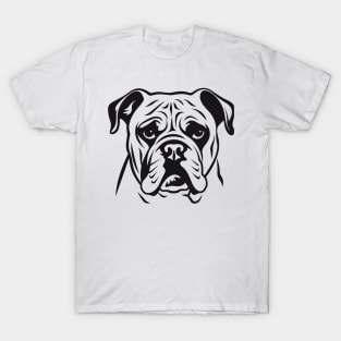 English Bulldog Dog Pet Animal World Furry Friend Vector Graphic T-Shirt